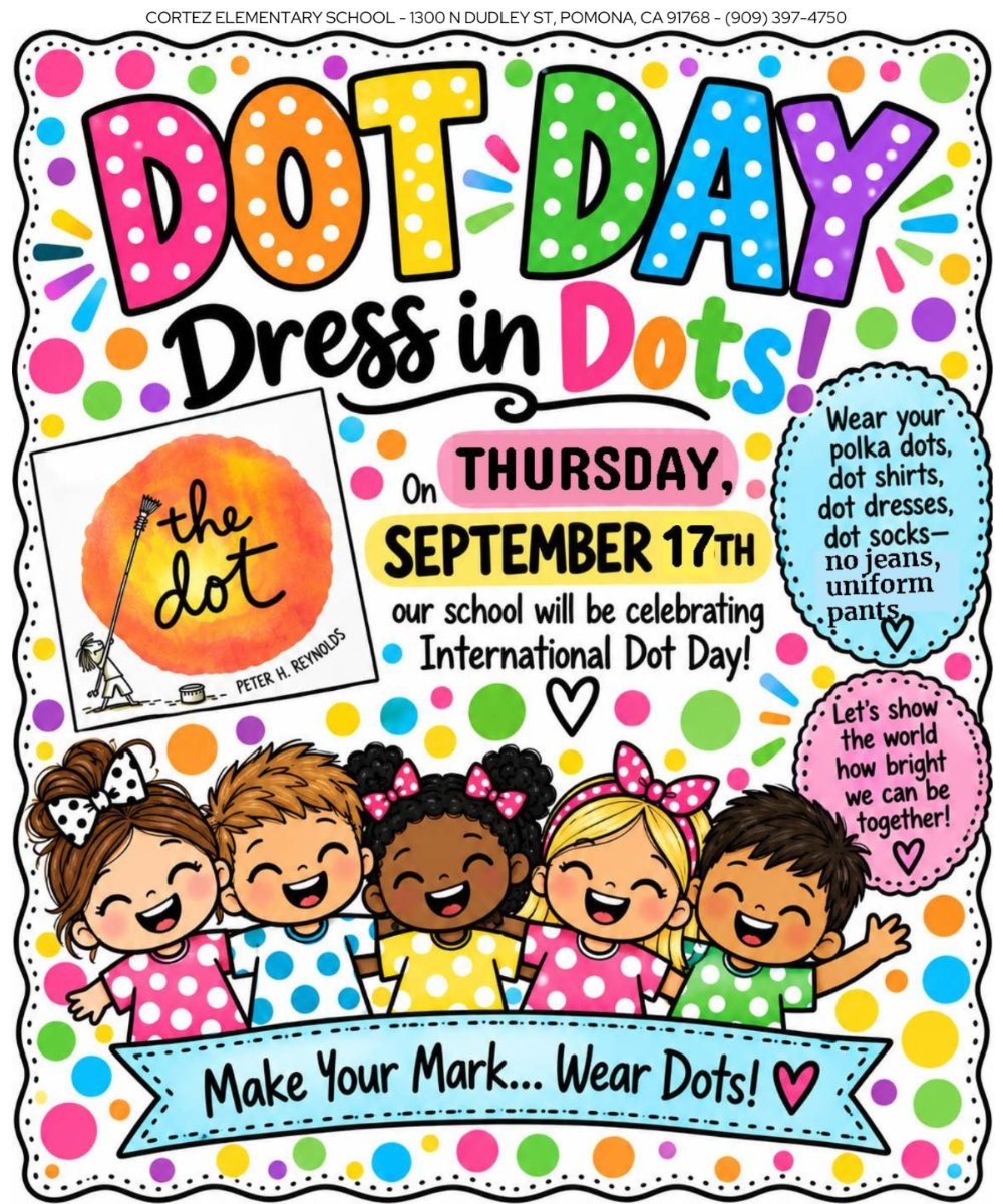 Dot Day Flyer
